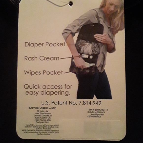 Lilly Bit NWT Diaper Clutch - Picture 8 of 8